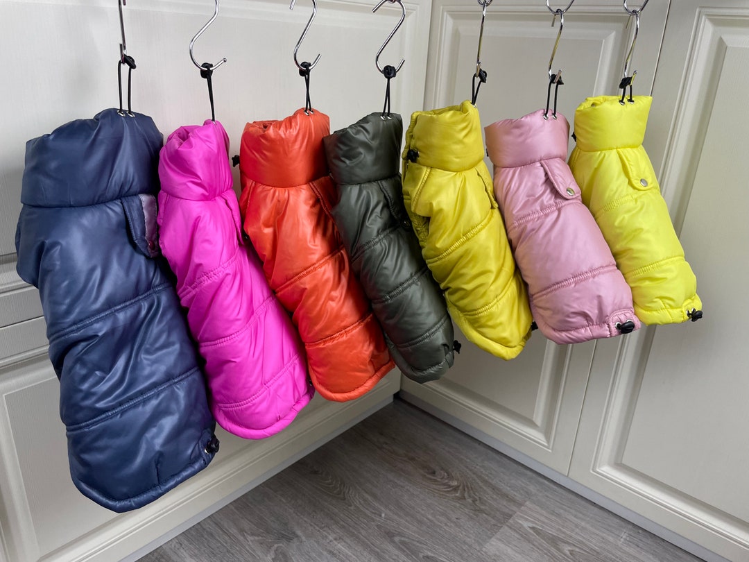 Puffer Dog Vest Padded Dog Coat Padded Dog Vest Designer Dog Coat