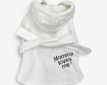 Personalized Dog Bathrobe: Custom Home Pet Clothes