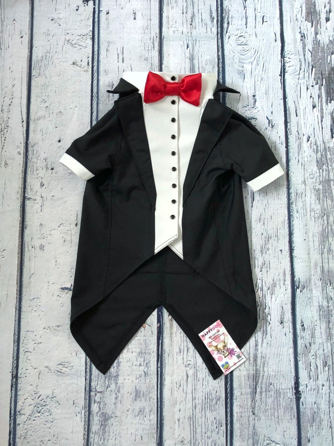 dog tuxedo bow tie