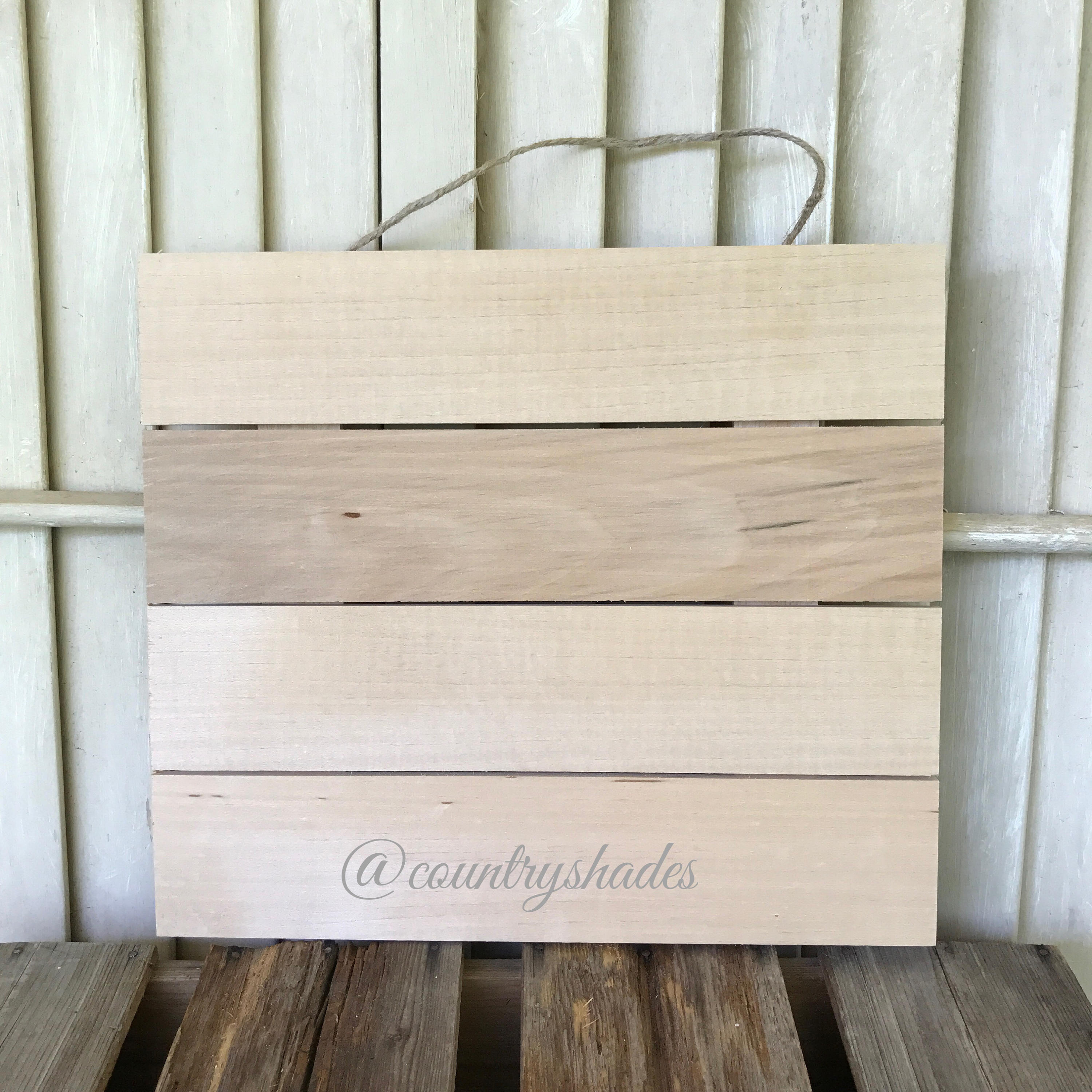 Rustic Crate Blank Wood Pallet Sign Rustic Wood Sign Home Etsy