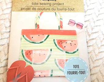 Uncut Crafters Square by Simplicity Tote Sewing Pattern, #s10003