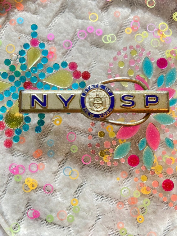 Collectible Vintage NYS Dept. of Corrections Tie B