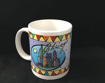 Chicago SNCO Ceramic Skyline Tea Coffee Mug
