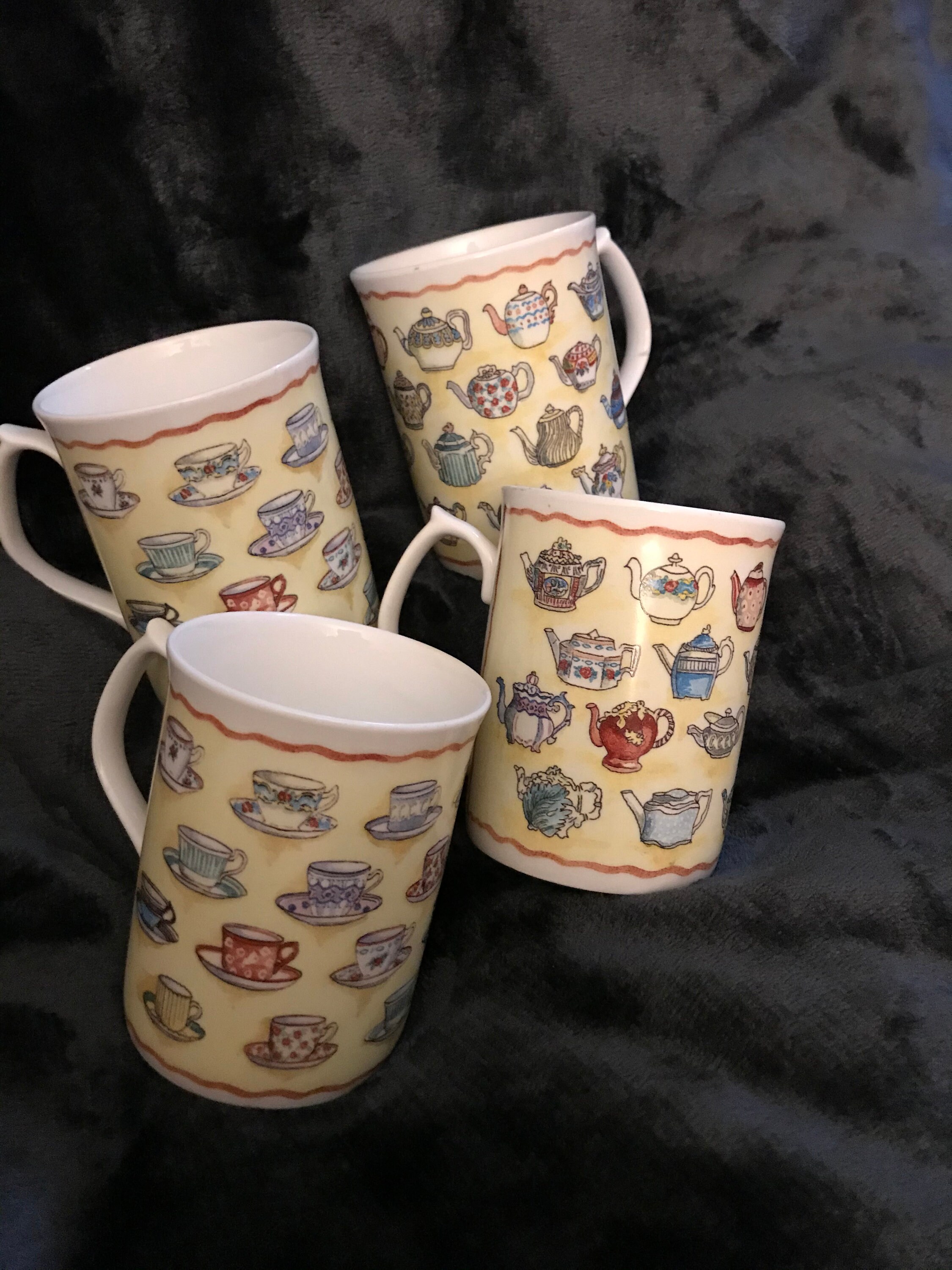 Duchess Fine Bone China Teapot Tea Cup and Saucer Pattern 8 Oz Etsy