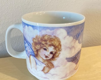 Vintage Cherubs Ceramic Mug