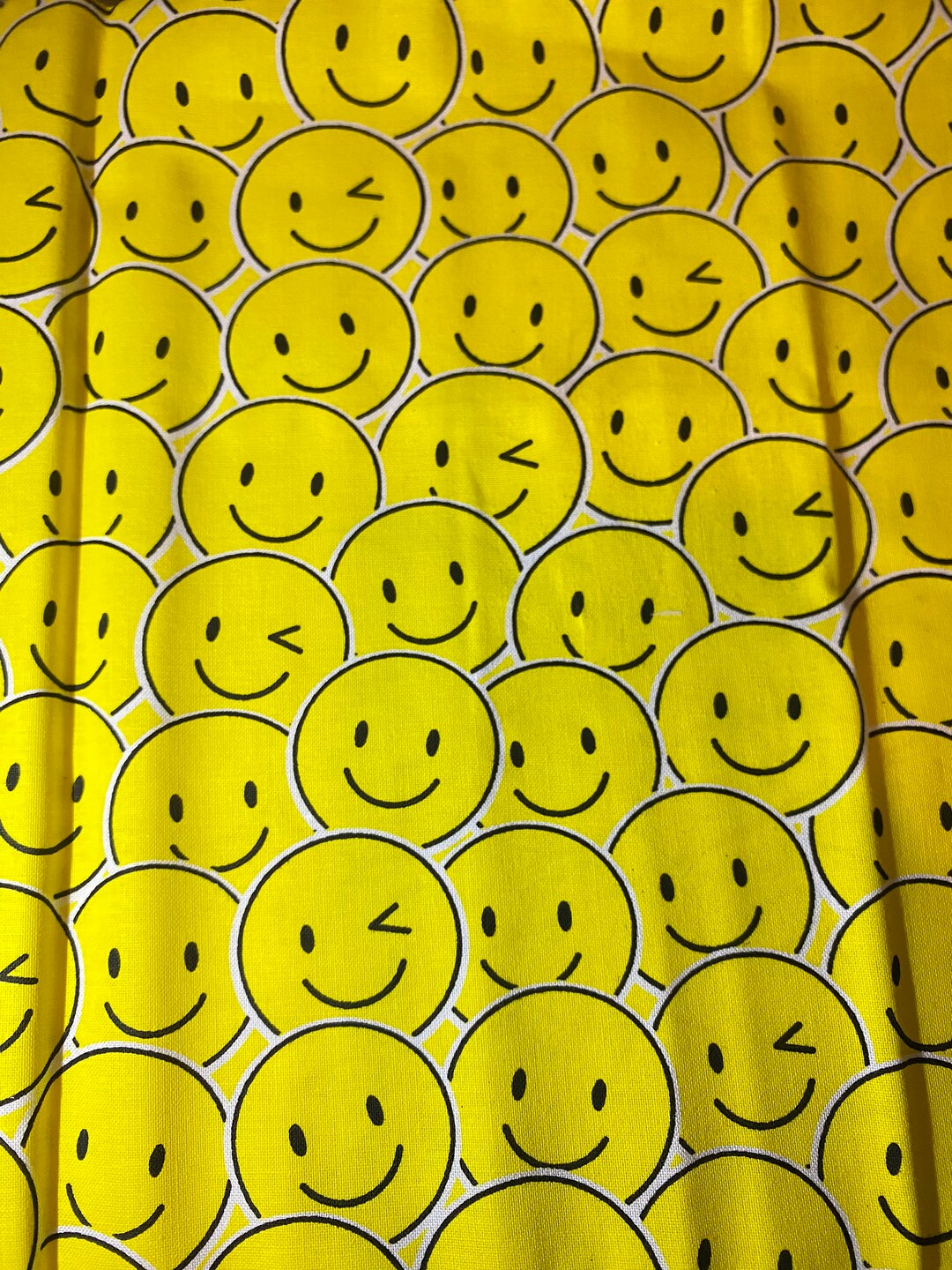 Cotton Novelty Varieties of Emojis Fabric Cotton Fabric Etsy