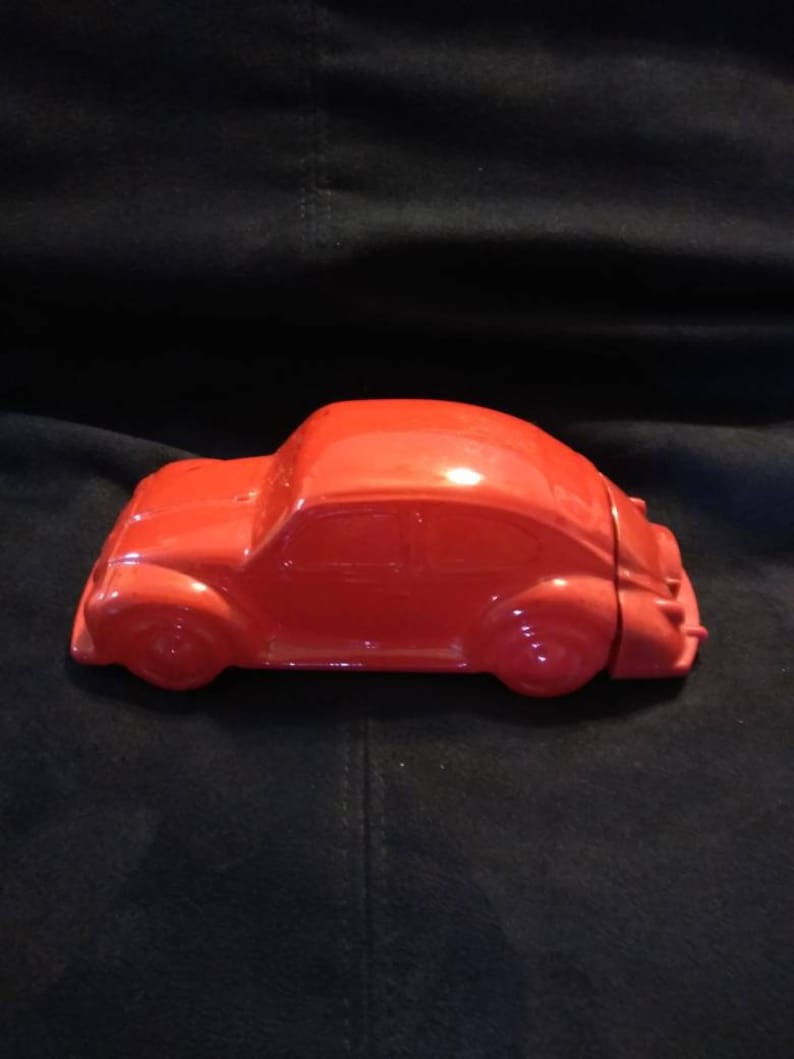 Red Glass Avon Volkswagen Perfume Collectible Bug Car Bottle. Etsy