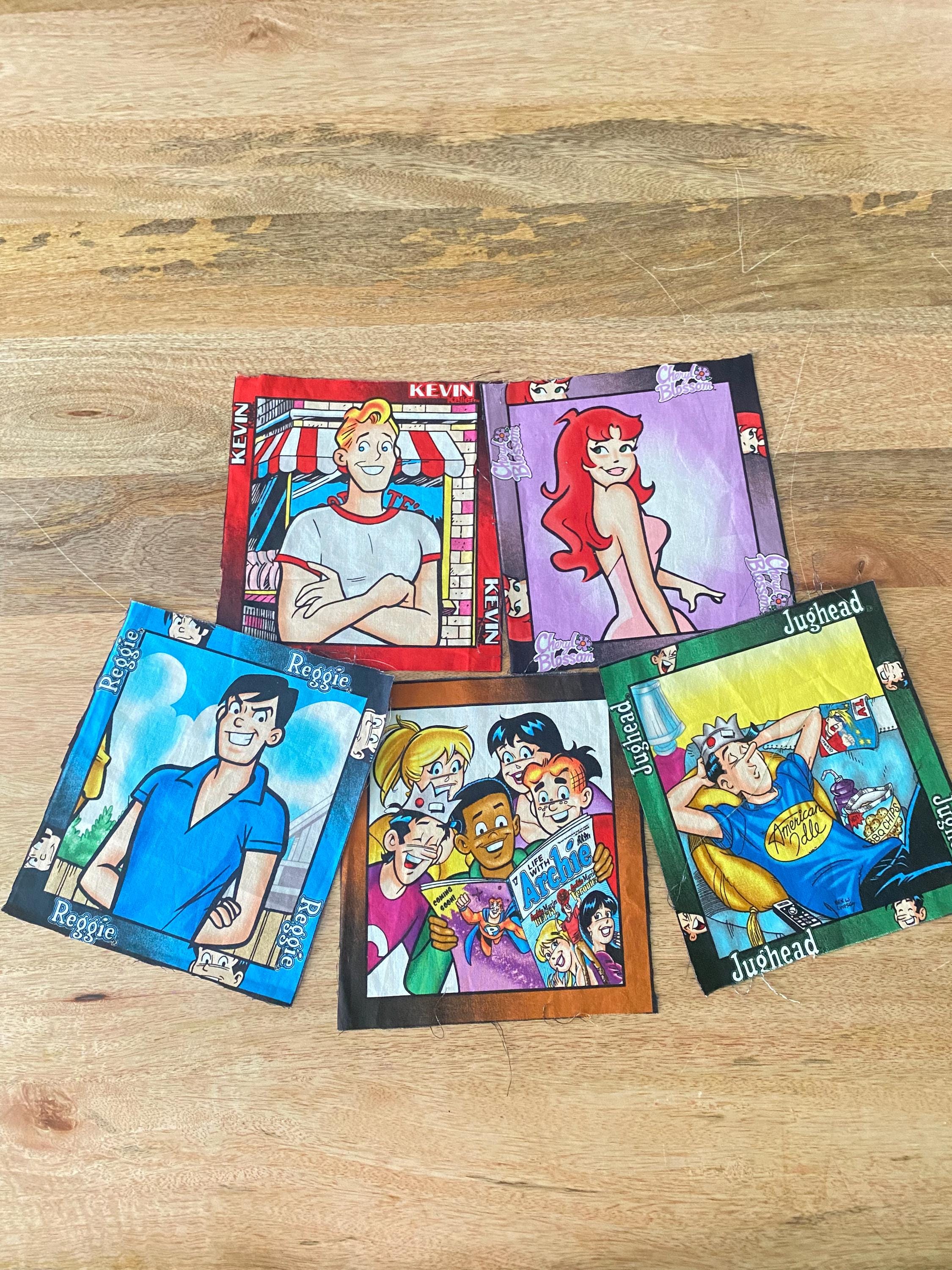 Archie and His Friend Fabric Panels for Craft, 12 Variety Pcs. - Etsy