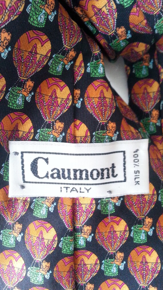 Caumont Vintage Necktie 100% silk Italy. - image 3
