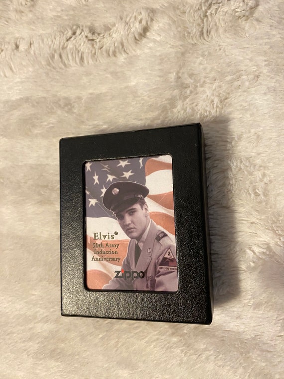 ZIPPO - 89年'エルビスプレスリー レギュラー ZIPPO 未使用 BOX