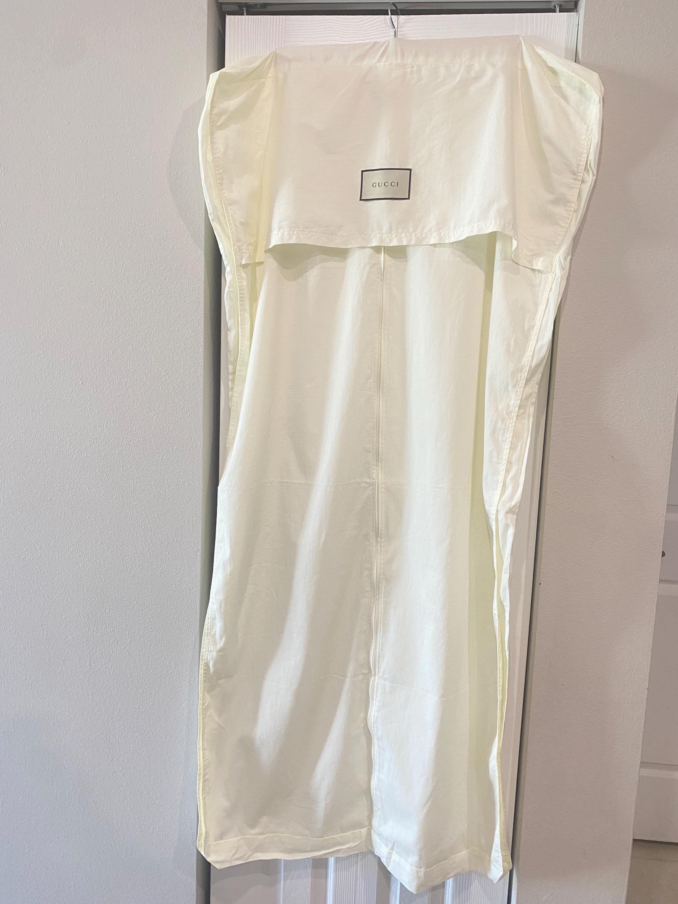 Authentic GUCCI hanger and dust bag set Gucci Dust Bag Cover - Etsy main image 2
