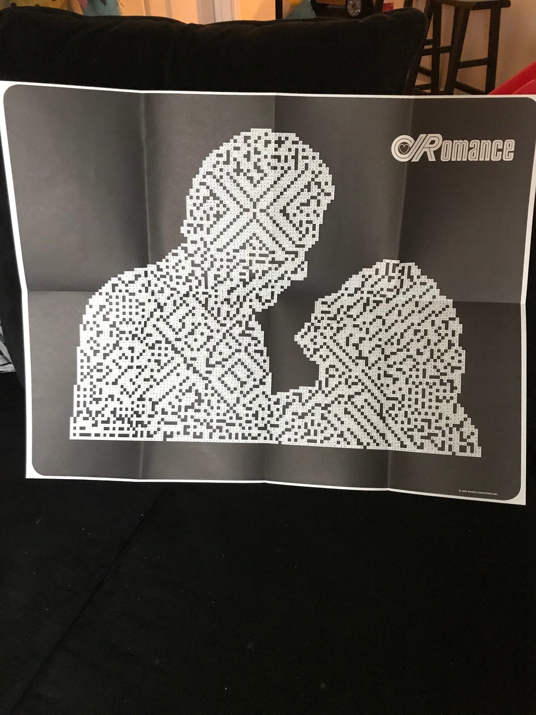 Vintage J Romance Crossword Poster by Marcus Industries Inc 1986 Etsy Vintage J Romance Crossword Poster by Marcus Industries Inc 1986 Etsy