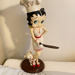 Vintage Betty Boop King Features Syndicate Cook Unique with Dog. 2002, Philippines.