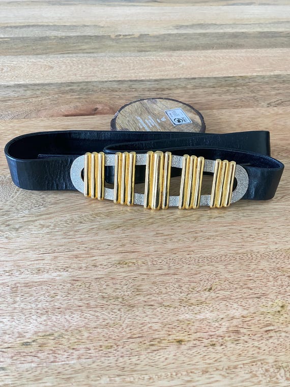 Accessocraft NYC Gold and Silver Belt Buckle Accessocraft NYC Gold and Silver Belt Buckle - avconcontrols.com main image 2