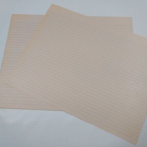 Full Set of 20 Vintage Handwriting Paper / Handwriting Tablet Collage Paper / Junk Journal Supplies / Mixed Media / Art Journal /  Scrapbook