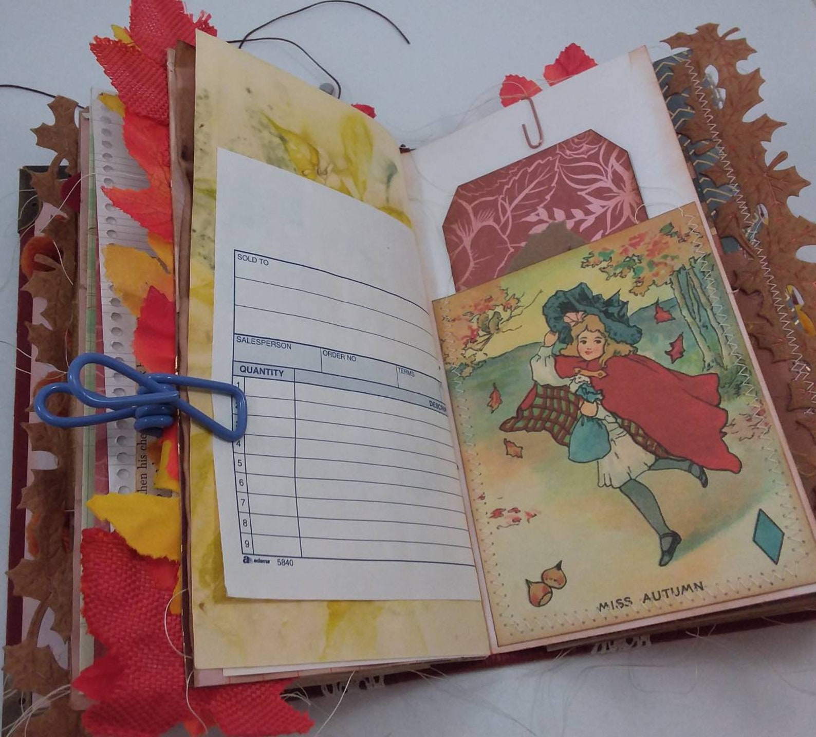 Fall into Autumn Journal / Junk Journal / Art Journal / Diary | Etsy