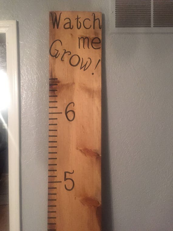 Watch Me Grow Growth Chart