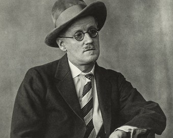 Berenice Abbott Photo, James Joyce, 1928