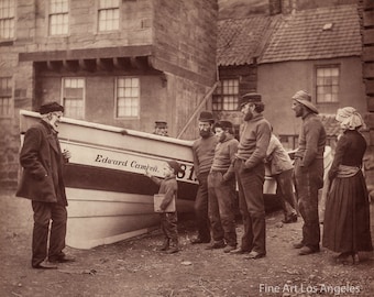 Frank Meadows Sutcliffe foto "The Edward Cambell" 1880s