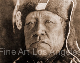 Edward Curtis Photo - Old Eagle, Oto