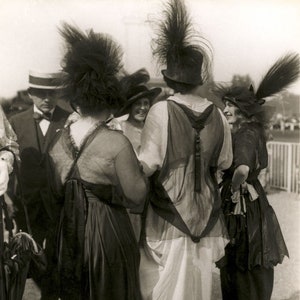 Paul Desoye Photo, Group of Men and Women, Paris, 1890-1920