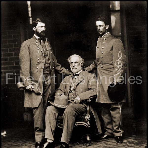 Photo of Robert E. Lee by Mathew Brady -  post civil war