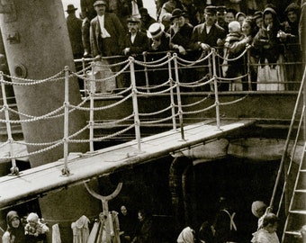 Alfred Stieglitz Photo "The Steerage" 1907, ship, immigrants