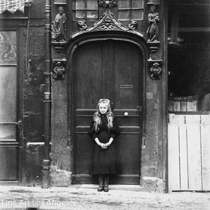 Eugene Atget photo &quot;Rouen rue eau de Robac&quot; 1908