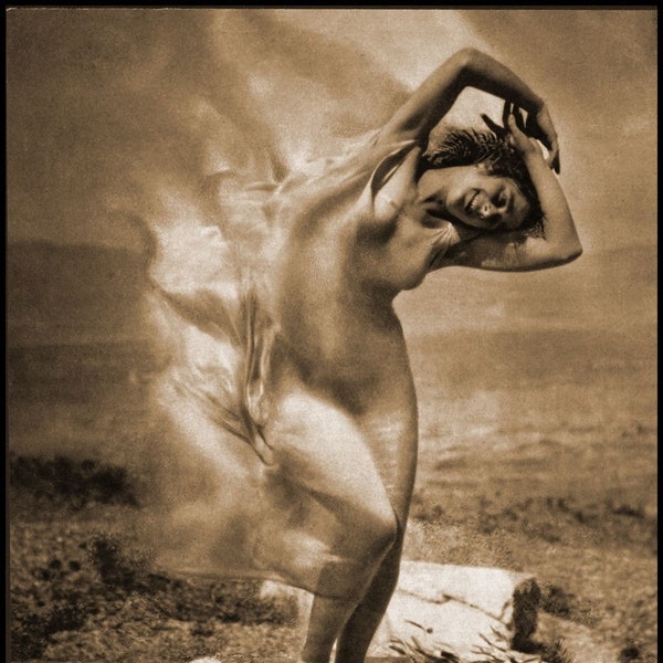 Edward Steichen Photo "Wind Fire" 1921