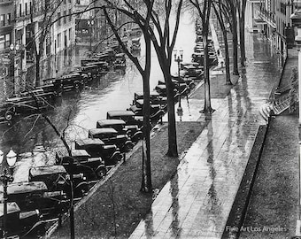 Walker Evans Photo &quot;Main Street, Saratoga Springs, New York&quot; 1931