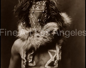 Edward Curtis Photo - Tabadzischini, Navaho