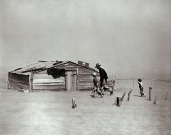 Arthur Rothstein Photo, "Cimarron County, OK." 1936 Dust Bowl