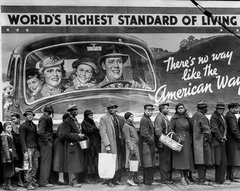 Margaret Bourke-White Photo &quot;The Louisville Flood&quot; 1937