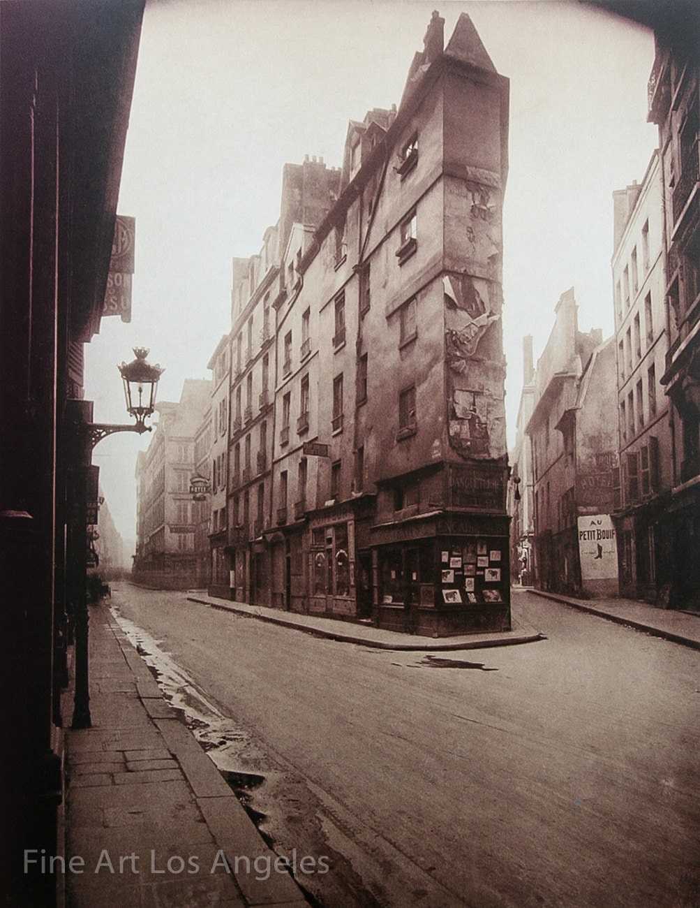 ウジェーヌ・アジェの写真、アン・コイン、セーヌ通り、1924年 - Etsy 日本