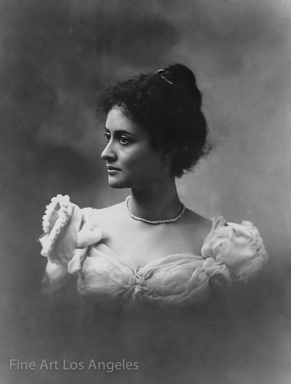 Photo Portrait of Princess Kaiulani, Hawaii, 1897 - Etsy