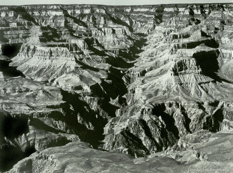 Ansel Adams Photo Grand Canyon View 1942 image 1