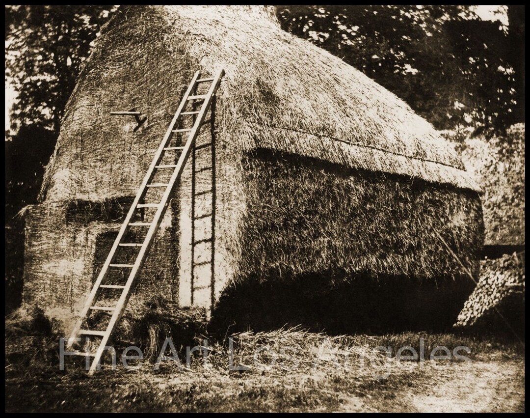 Henry Fox Talbot Photo the Haystack 1845 Fine Art Print Vintage Photograph  19th Century Black and White Pencil of Nature Decor - Etsy Israel