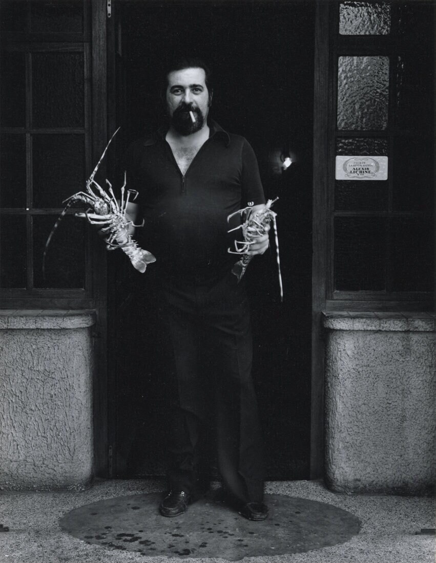 Judy Dater Photo "Restaurateur, Arles, France" 1976, Signed, Vintage Gelatin Silver print