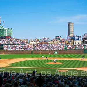 Neil Reichline Photo &quot;Wrigley Field, Chicago&quot; 16x20 Photo, Baseball