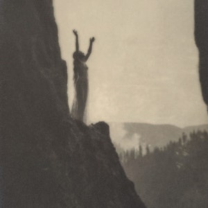 Anne Brigman photo, "Incantation" 1905