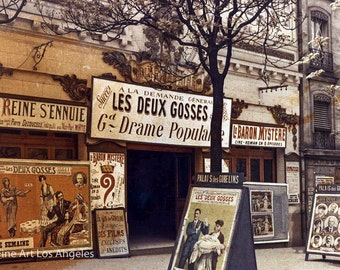 Photo d’Autochrome, Palais des Gobelins, Paris, 1918