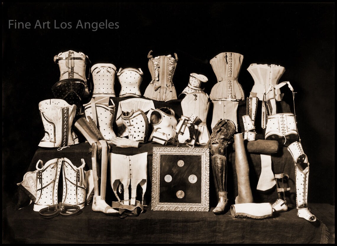 Alinari Photo Braces and Prosthetics Italy Mid 1800s Etsy