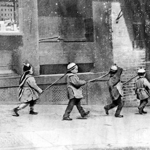 Arnold Genthe Foto, Kinder in Chinatown, San Francisco, 1900s