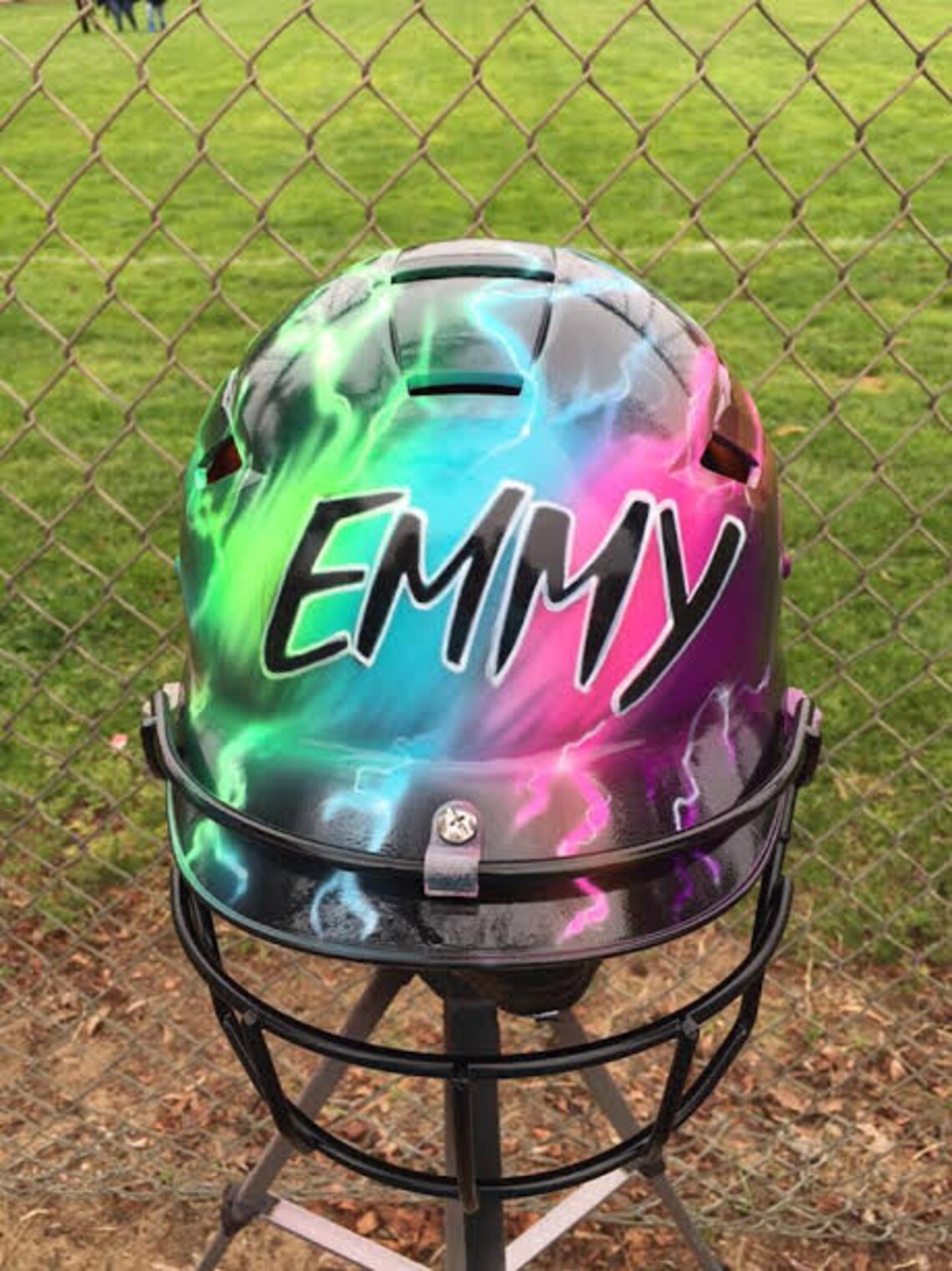 Airbrushed Batting Helmet Etsy