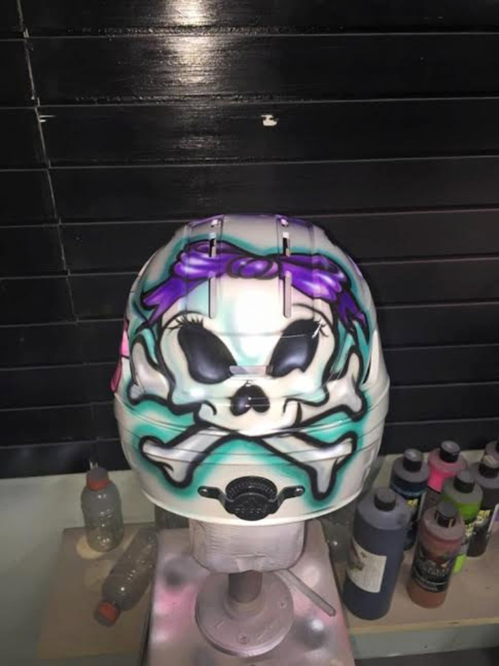 Airbrushed Batting Helmet Etsy
