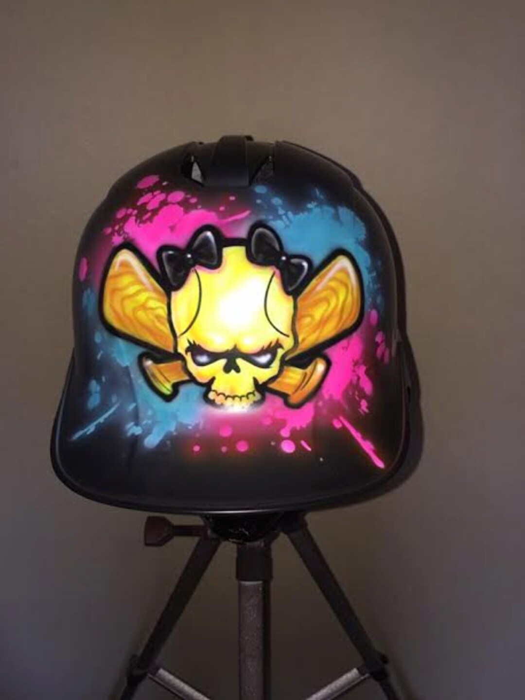 Airbrushed Batting Helmet Etsy