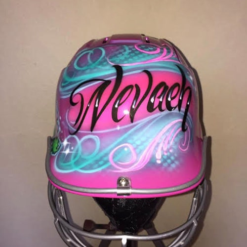 Airbrushed Batting Helmet Etsy