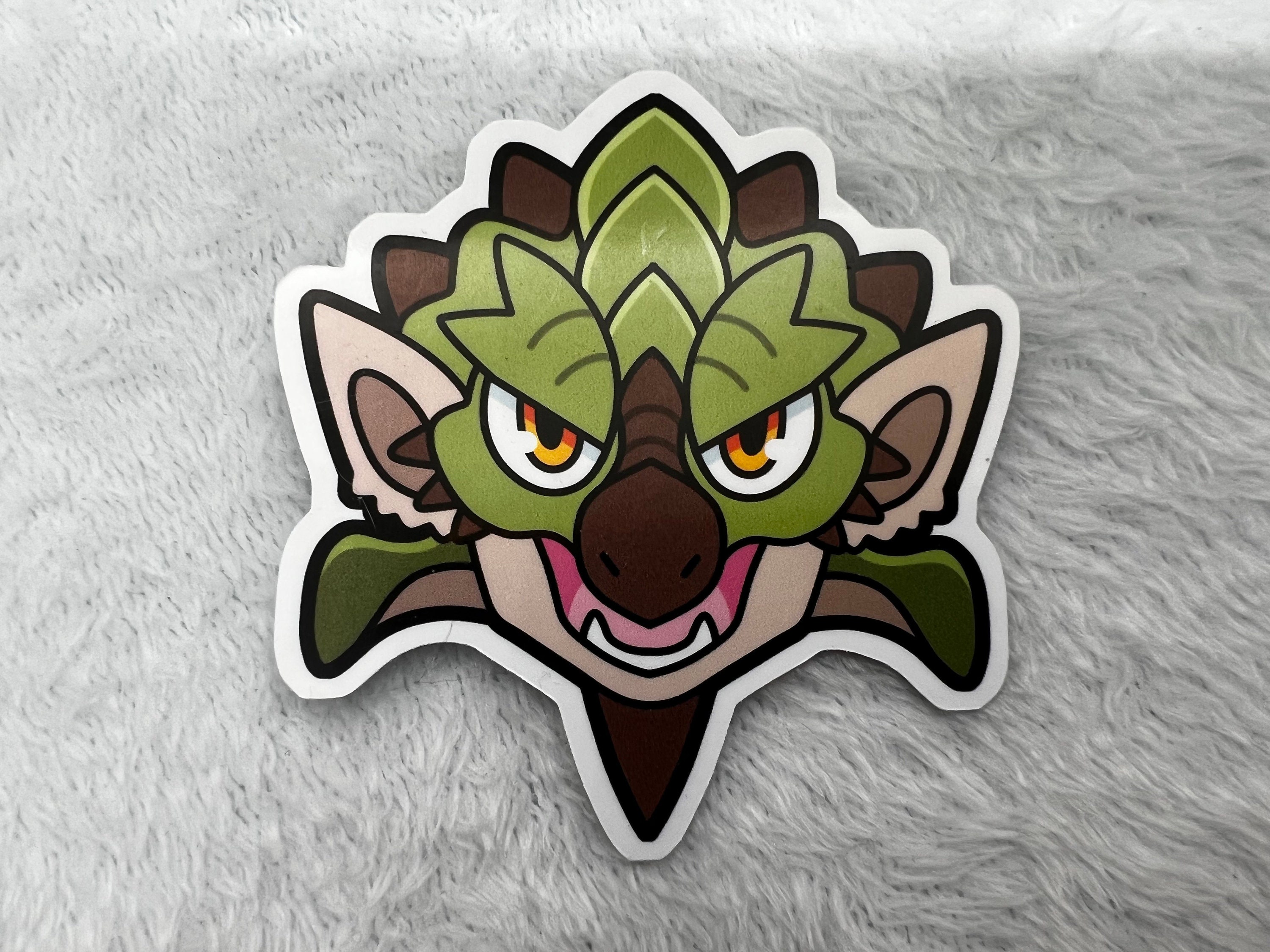 Rathian Monster Hunter Chibi Headshot 3