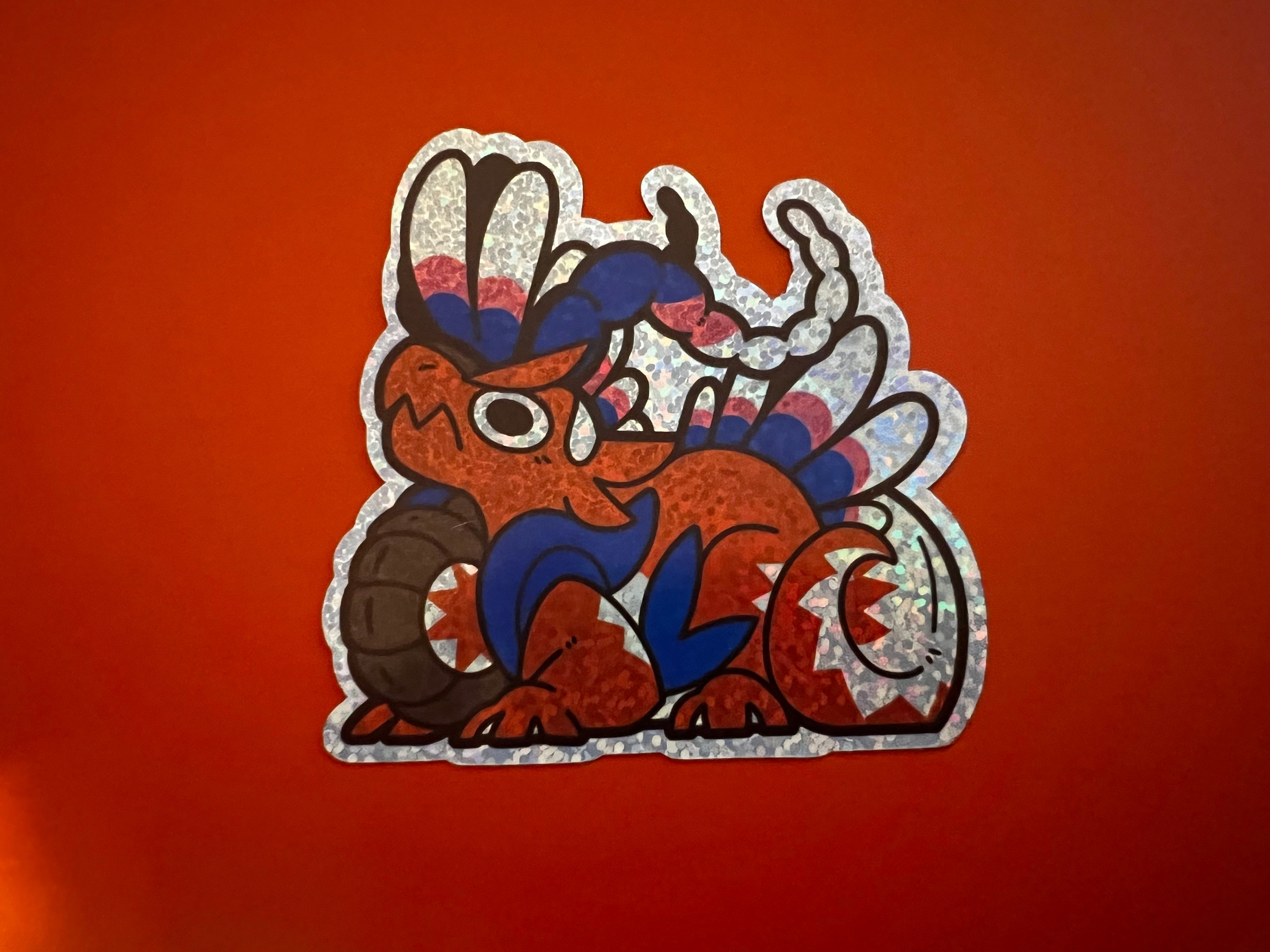 Koraidon (Gliding Build) Pokémon Sticker, Authentic Japanese Pokémon Merch