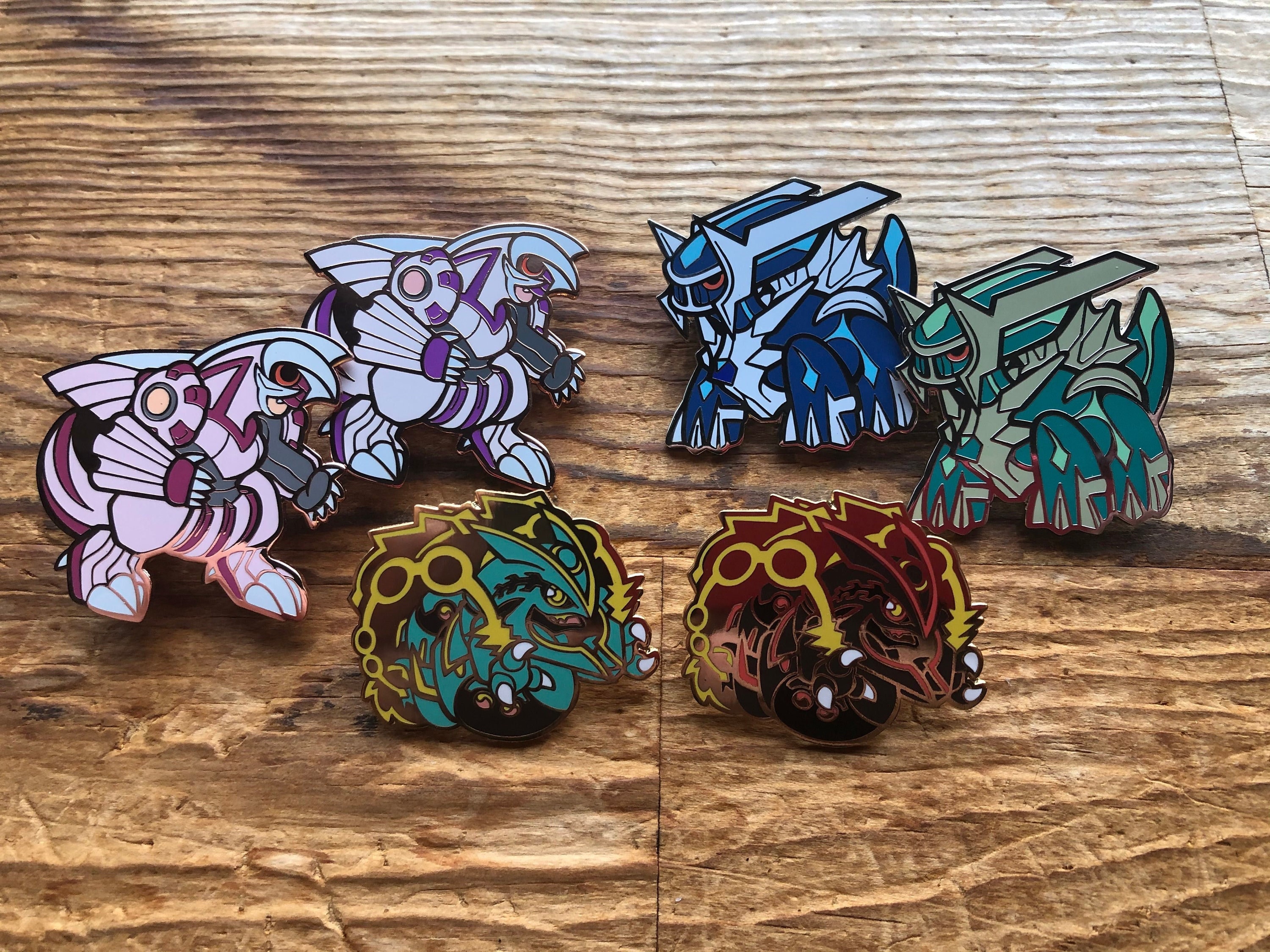 Pokemon Inspired Chibi Palkia 1.5 Hard Enamel Pins - Etsy